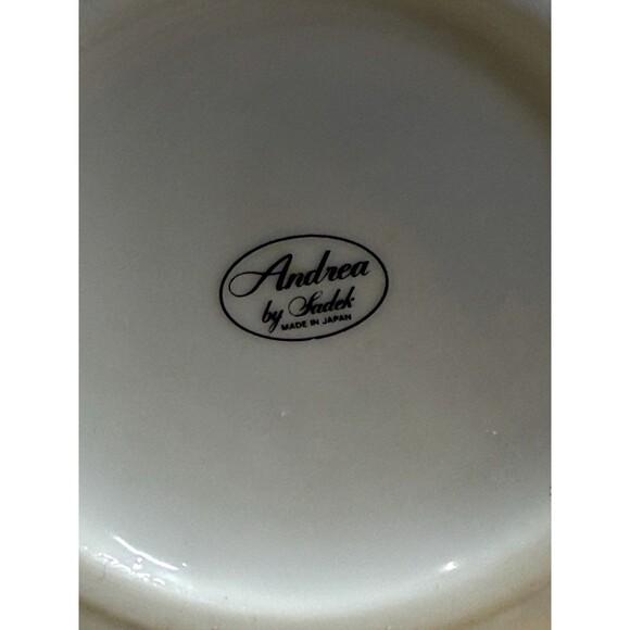 Andrea By Sadek Corona 7” Teapot Pitcher Fruit Design 32 oz Porcelain Japan - Picture 5 of 15